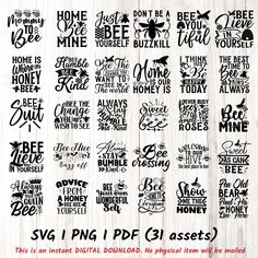 the svg bundle includes 12 different font styles and designs for your project, including this is an instant digital file