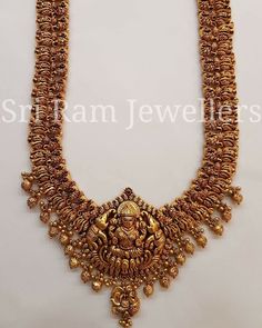 Aaram Design Gold Antique, Aaram Design Gold, Gold Temple Jewellery, Antique Gold Jewelry Indian, Online Gold Jewellery