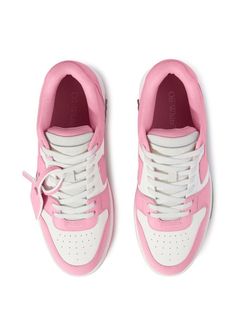 Off-White Out Of Office Sneakers | Pink | FARFETCH Out Of Office Sneakers, Off White Out Of Office, Office Sneakers, Mule Sneakers, Sneakers Pink, Out Of Office, White Leather Sneakers, White Sneakers Women, Leather Cap