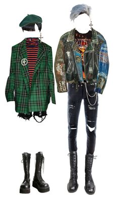 Mens Punk Style, Punk Rock Fashion Mens, Punk Style Outfits Men, Rock Punk Outfit, Rock Clothes Men, Mens Rock Fashion, Rock Fashion Men, Street Punk Fashion, Punk Art Style