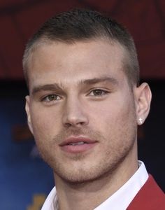 Male Face Claims Buzzcut, Guys With Buzzcut Aesthetic, Character Inspiration Buzzcut, Shaved Head With Mustache, Matthew Noszka Photoshoot, Chic Short Haircuts, Boxing Images, Attractive Guys, Guy Names