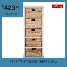 the $ 429 00 vedette storage chest is on sale at jchenney