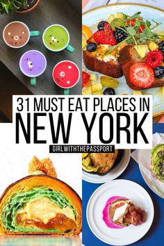 31 Places You MUST Eat in New York City! Where To Eat In Nyc, Nyc Trip Planning, Best Food In Nyc, Eat In New York City, Food In Nyc, Food In New York, Nice Restaurants, Nyc Itinerary