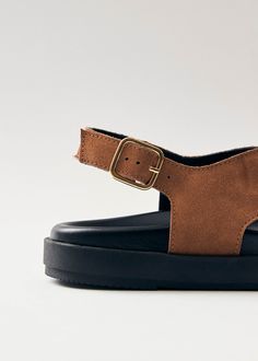 Sandalias marrones de ante con tiras cruzadas estilo slingback
Renovando un estilo clásico de nuestra colección, las sandalias Nico tienen en la parte superior tiras cruzadas que se extienden hasta el talón. Están elaboradas en ante marrón y presentan plantillas moldeadas para ofrecer la máxima comodidad. Brown T-strap Slingback Sandals With Leather Sole, Rugged Brown Slip-on Sandals, Brown Leather T-strap Sandals With Removable Insole, Brown Leather T-strap Sandals With Buckle Closure, Black Leather T-strap Sandals With Buckle Closure, Brown Leather Sandals, Samoa, Slingback Sandal, Kuwait