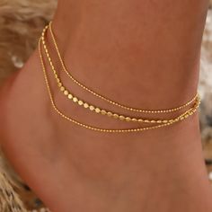 Discover the perfect accessory with our Italian Silver Triple Chain Anklet. Ideal for birthdays or just because gifts, this anklet is a must-have for any jewelry collection.Introducing the Elegant Italian Silver Triple Chain Anklet for Women, a piece of jewelry that exudes charm and sophistication. Crafted with the utmost care, this anklet is designed to enhance the beauty of the wearer's ankle, making it a perfect accessory for both casual and formal occasions. 
The triple chain design adds a u Elegant Metal Anklets As Gift, Elegant Metal Anklets Gift, Elegant Metal Anklets For Gift, Metal Anklet With Adjustable Chain As Gift, Adjustable Metal Anklets As Gift, Minimalist Metal Anklets As A Gift, Minimalist Metal Anklets Perfect For Gift, Minimalist Metal Anklets For Gift, Anklet For Women