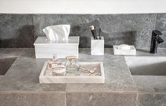 Home decor Gray Marble Bathroom Accessories, Marble Bath Accessories Set, Towel Rack, Coffee Table, Interior Design, Furniture