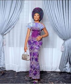 Nigerian Wedding Attire, Owambe Styles, African Party Dresses, Nigerian Lace Styles Dress, Nigerian Lace Styles, African Styles, Lace Gown Styles, Lace Dress Styles, African Lace Dresses