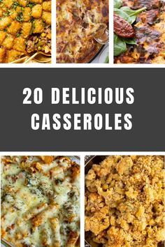 20 delicious casseroles that are easy to make