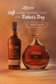 a bottle of zaco's father's day gift is shown next to the bottle