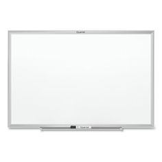 a whiteboard on a white background