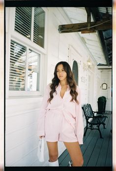 Pink Pinstripe, Pinstripe Shirt, Emma Rose, Boutique Collection, Beginning Boutique, Swimmers, Yes Please, Film Aesthetic, White Tee