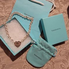 Selling Engraved Tiffany Heart Tag Choker. Engraved With A.T Never Used. Brand New Original Bag And Box Tiffany Choker, Jewelry Tiffany, Tiffany And Co Jewelry, Tiffany Necklace, Soft Life, Heart Tag, Tiffany Co Jewelry, Tiffany And Co, Original Bags