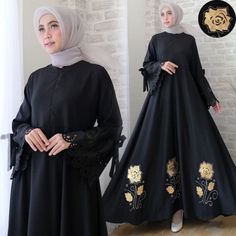 Modest Long Dresses, Model Lengan, Modesty Fashion, Niqab, Dresses, Clothes