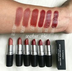 Der richtige Lippenstift kann einen Look komplett verändern und für einen perfekten Auftritt sorgenAber mit so vielen verschiedenen Farben und Schattierungen zur Auswahl kann es schwierig seindie... Mac Glow Play Lip Balm Swatches, Mac Lipstick Pda, Mac Matte Lipstick Swatches, Mac Dubbonet Lipstick, Mac Lipstick Cosmo, Mac Swatches, Mac Chili Lipstick, Mac Makeup Lipstick, Mac Diva Lipstick