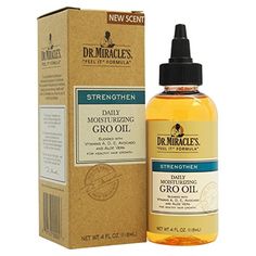 Daily Moisturizing Gro Oil, Blended with Vitamins A, D, E, Avocado & Aloe Vera For Healthy Hair Growth, 4 Ounce PROVEN HAIR CARE - Formula, Strengthen Daily Moisturizing Gro Oil soothes & treats the scalp and promotes healthy hair growth. Provides hydration and moisture for hair, especially dry brittle ends. Great for Hot Oil Treatments! - lightweight oil that nourishes, hydrates and soothes the scalp. Formulated to support stronger, healthier, more beautiful hair. FEATURED INGREDIENTS - Massage Hair Growth Regimen, Castor Oil For Hair, Promote Healthy Hair Growth, Growth Oil, Healthy Hair Growth, Moisturize Hair, Hair Growth Oil, Hair Strengthening, Daily Moisturizer