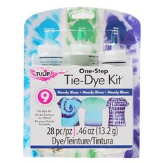 tie - dye kit for kids with two bottles and one bottle in the package,