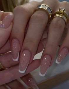 Classy Acrylic Nails, Elegant Nails, Fancy Nails