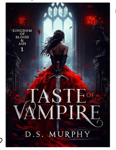 the cover for taste of vampire by d s murphy