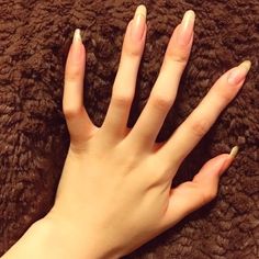 Long Nail Beds, Nail Beds, Apple Watch Bands Women, Long Nail, Strong Nails, Hand Model, Healthy Nails, Dream Nails