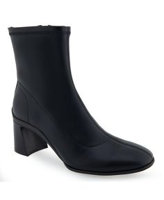 in stock Mid Heel Boots, Aerosoles Shoes, Comfortable Boots, Shoe Carnival, Mid Calf Boots, Mid Heel, Heel Boots, Black Booties, Comfortable Shoes