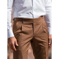 Season:Spring  Summer; Fabric:Polyester; Gender:Men's; Style:Elegant,Vintage; Occasion:Outdoor,Going out,Daily; Fit Type:Regular Fit; Function:Comfort,Soft,Breathable; Waistline:Mid Waist; Pattern:Plain; Design:High Rise,Pocket; Pants Type:Gurkha Pants,Suit Pants,Pleated Pants,Trousers,Dress Pants; Front page:FF; Listing Date:07/12/2023; Hips:; Length:; Waist: Men's Dress Pants, Brown Dress Pants, Pants Pocket, How To Make Brown, Work Trousers, Mens Dress Pants, Straight Trousers, Trouser Style, Suit Pants