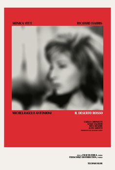 the cover of an album with a woman's face in black and white on red