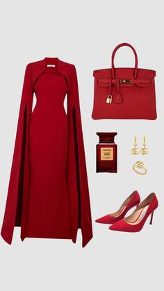 Classy Work Outfits, Classy Casual Outfits, Modest Fashion Outfits, Red Outfit, Fancy Outfits, Lookbook Outfits