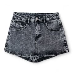 Shein Ezwear Women's Denim Skorts With Pockets - Black Heather Gray Denim Jean Short Mini Skort Skirt Size: 28 Condition: New. Didn’t Come With Tags But Comes In Original Packaging Which Is Just The Bag It Came In. Mini Short Jeans, Jean Skort, Short Pollera, Grey Denim Jeans, Concert Outfits, Jean Short, Mini Short, Grey Denim, Skorts