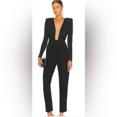 This Is A Brand New With Tags Black Tamara Jumpsuit In Black And Xs By Nbd. Love It But Can’t Bring Myself To Wear It Out. It’s A Beautiful Jumpsuit. Never Worn. Elegant Fitted Jumpsuits For Black-tie Events, Luxury Black Fitted Jumpsuits And Rompers, Luxury Fitted Black Jumpsuits And Rompers, Chic Fitted Pantsuit For Cocktail, Luxury Fitted Jumpsuits And Rompers For Evening, Chic Fitted Pantsuit For Cocktail Occasions, Chic Fitted Pantsuit For Cocktail Events, Sleek Fitted Jumpsuits And Rompers For Formal Occasions, Chic Fitted Cocktail Pantsuit