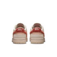 DZ4706-200 Pink Construction, Nike Sneakers Mens, Shoe Making, Burnt Red, Nike Models, White Nike, Clean Shoes, Nike Dunk Low, Perfect Shoes