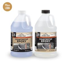 Stone Coat Countertop Epoxy Gallon Kits | Crystal Clear DIY Countertop Epoxy – Stone Coat Countertops Epoxy Resin Countertop, Baltic Brown Granite, Countertops Stone, Epoxy Countertops