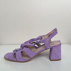 Size 10 Never Worn; Absolutely Perfect Condition 100% Goat Suede 100% Sheep Leather Lining 2.5” Heel Buckle Closure Elegant Purple Sandals With Buckle Closure, Kate Spade Low Heel With Heel Strap, Kate Spade Low Heel Heels With Heel Strap, Kate Spade Low Heels With Heel Strap, Kate Spade Heel Strap Sandals For Spring, Kate Spade High Heel Sandals For Summer, Kate Spade Spring Sandals With Open Heel, Kate Spade Open Heel Sandals For Spring, Kate Spade Leather Sandals For Party