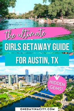 Ultimate Girls Getaway Guide for Austin, TX with Hidden Gems Austin Tx Bachelorette Party, Texas Vacation Ideas, Bachelorette Party Austin, Texas Girls Trip, Girls Weekend Ideas, Texas Travel Weekend Getaways, Texas Bachelorette Party, Girls Trip Ideas, Texas Resorts