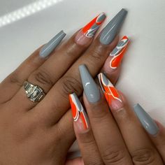 Bold Colored Nails, Pretty Nails Design, Acrylic Nail Designs Classy, Fly Nails, Cowboy Nails, Pedicure Designs Toenails, Nyc Nails, Cute Acrylic Nail Designs