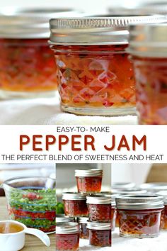 easy to make pepper jam the perfect blend of sweetness and heat