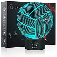 an image of a light up volleyball ball