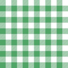 a green and white gingham checkered pattern