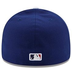 Officially Licensed MLB Men's New Era Authentic Performance Fitted Hat - Los Angeles Dodgers  This authentic Fanatics baseball hat is perfect for showcasing team spirit. Flat bill design with ability to curve for a super trendy look and a great addition to your sports apparel collection.          Raised embroidery, Structured fit, High Crown       Brand: New Era      Material: 100% Polyester      Contrasting underbill Six panels with eyelets, Fitted      Imported      Color: Royal Bill Design, Dodgers Fan, Los Angeles Shopping, Baseball Fan, Sports Apparel, Los Angeles Dodgers, Big Game, Fitted Hat, Baseball Hat