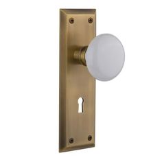 an image of a door handle with a knob