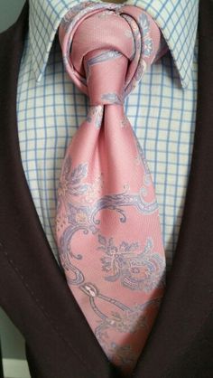 Paisley Posh II Necktie | The Corvan Collection Shirt Tie Combo, Dapper Men, Men Style Tips