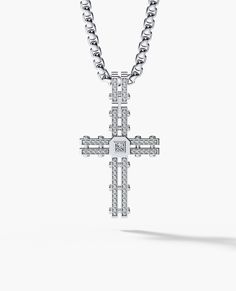 This handmade LA PAZ cross pendant was crafted in likeness of the LA PAZ ring. This pendant features 0.20 ct natural white or black diamonds and is available in both 14k gold, 18k gold and platinum. Customize your piece with any engraving your bold heart desires. This pendant is compatible with chains up to 2.5mm wide and is customizable with any engraving you can imagine. Chain sold separately. Black Diamond Chain, Rose Gold Black Diamond, Big Diamond, Diamond Chain, Custom Initials, Black Diamonds, Rose Gold White, Blue Diamond, White Diamonds