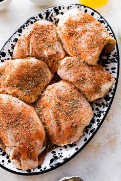 These Italian-style easy-baked chicken thighs in a creamy sauce are flavorful, juicy, and perfectly served over rice or crusty bread to soak up the German Apple Pancake Recipe, Easy Baked Chicken Thighs, Oven Baked Chicken Thighs, Apple Pancakes, Chicken Thigh Recipes Baked, Easy Baked Chicken, Baked Chicken Thighs, Skinless Chicken Thighs, Oven Baked Chicken