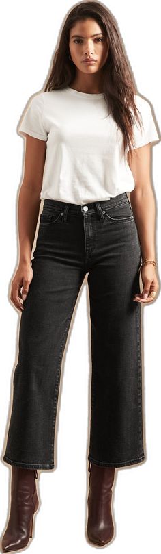 High Rise Washed Cropped Jeans For Everyday, Washed Cropped Leg Flare Jeans For Everyday, Everyday Washed Flare Jeans With Cropped Leg, Everyday Washed Black Mid-rise Jeans, Everyday Washed Cropped Leg Flare Jeans, Mid-rise Washed Flare Jeans, Mid-rise Washed Flare Jeans For Everyday, Everyday Washed Mid-rise Flare Jeans, Everyday Washed Straight Leg Cropped Jeans