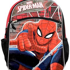 Nwt!!! Marvel Accessories, Marvel Spiderman, Kids Accessories, Spiderman, Size 16, Kids Shop, Bag Accessories, Marvel, Red