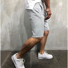 Season:Summer; Fabric:Cotton; Gender:Men's; Style:Athleisure,Casual,Sporty; Elasticity:Micro-elastic; Occasion:Beach,Daily; Details:Only pants; Fit Type:Regular Fit; Function:Breathable,Sports; Waistline:Mid Waist; Pattern:Letter; Design:Elastic Waist,Drawstring; Special Size:Normal; Pants Type:Sweat Shorts,Bermuda shorts; Fly Type:Drawstring; Front page:FF; Listing Date:04/14/2021; Production mode:External procurement; Hips:; Length:; Waist:; Special selected products:COD; Pants Length:Short; P Gray Activewear With Built-in Shorts For Summer, Stretch Leisure Shorts For Summer, Summer Stretch Leisure Shorts, Summer Leisure Shorts In Solid Color, Sportswear Style Summer Shorts, Casual Workout Bottoms In Short Length, Gray Bottoms With Built-in Shorts For Summer, Moisture-wicking Leisure Bottoms For Summer, Leisure Knee-length Bottoms With Built-in Shorts