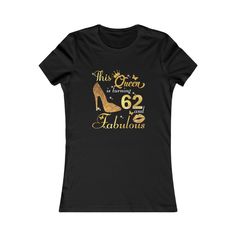 Looking for the perfect gift for your 62nd birthday girl or woman? Look no further than our personalized 62nd birthday shirt! This unique shirt is perfect for any lady celebrating her big day. With a fun and festive design, this shirt is sure to make a memorable impression. Whether you're planning a private celebration with friends or hosting an open house party for all of your loved ones, this shirt is the perfect addition. Not to mention, it's also great as a birthday gift for any woman in you 66th Birthday Cake, Hello Forty, 66th Birthday, 45th Birthday Gifts, 62nd Birthday, 46th Birthday, 40th Birthday Shirts, 50th Birthday Shirts, 50 And Fabulous