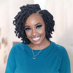 Crochet Hair Styles For Kids 2020 canvascheesecake Bob Spring Twist, Bob Pendek, Short Crochet Braids, Kort Bob, Spring Twist Hair, Synthetic Curly Hair, Crochet Hairstyles, Curly Crochet Hair Styles, Marley Hair