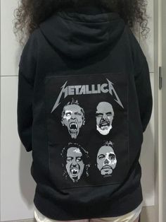 Show your love for your favorite band in this super comfortable hoodie! Alternative Black Hoodie For Concert, Black Hooded Sweatshirt For Concert, Cotton Hooded Sweatshirt For Concert, Alternative Style Hoodie With Graphic Print, Punk Style Hooded Hoodie For Concert, Grunge Graphic Print Hoodie For Concerts, Edgy Graphic Print Hoodie For Alternative Fashion, Urban Black Hoodie For Concert, Hip Hop Cotton Hoodie For Concert