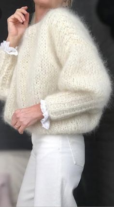 Strikkeopskrift Oversize Sweater, Mode Inspo, Looks Chic, Looks Style