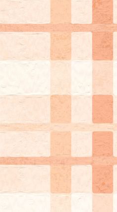 an orange and white checkered wallpaper pattern in shades of pink, beige and cream